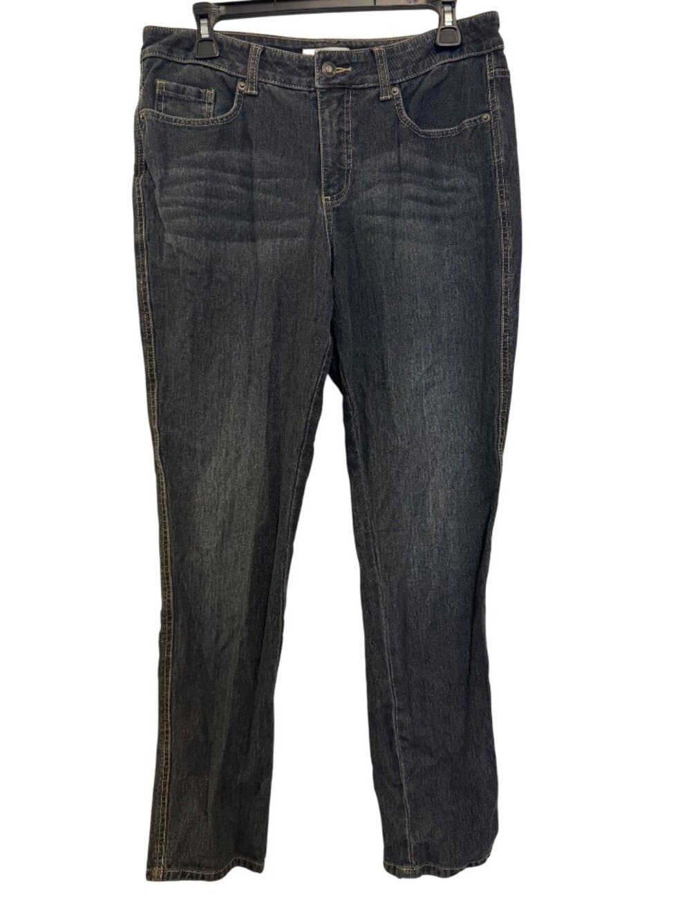 Coldwater Creek jeans size 10 Womens Stretch Denim Medium Wash Straight